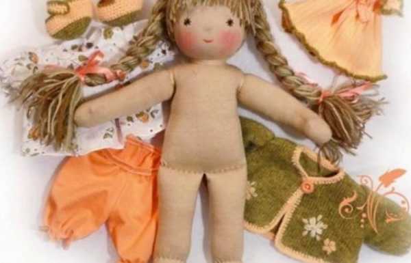 Самодельные куклы из ткани